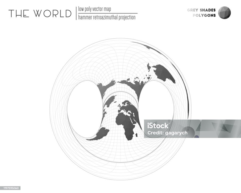 Abstract Map. Simple Hd Abstract World Map Stock Illustration - Download Image Now - Abstract ...