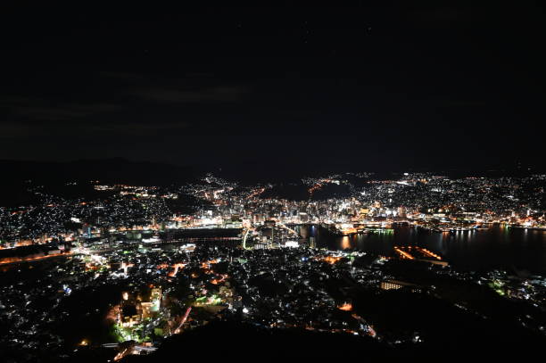 istock night seen nagasaki 1197596495
