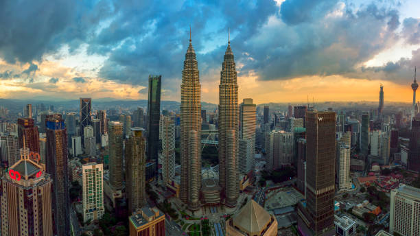 istock Sunset over Kuala Lumpur. 1197597211