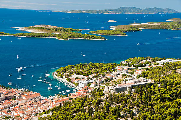 istock View of Hvar town 119760413