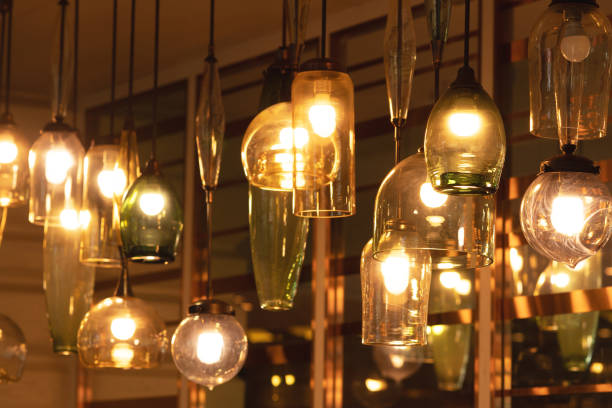 istock Different kind and size of bulbs for illumination in a luxury place 1197606016