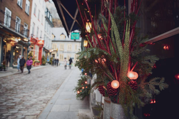 istock The Beautiful Old Quebec City during Christmas 1197614763