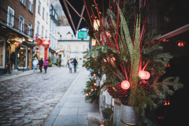 istock The Beautiful Old Quebec City during Christmas 1197614807