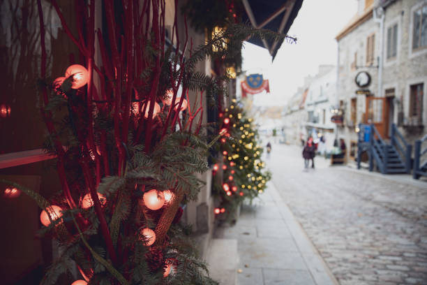 istock The Beautiful Old Quebec City during Christmas 1197615328