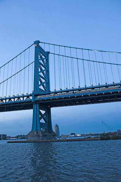 istock Ben Franklin Bridge from Camden, New Jersey 119762181