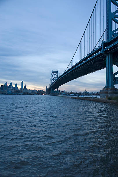 istock Ben Franklin Bridge from Camden, New Jersey 119762215