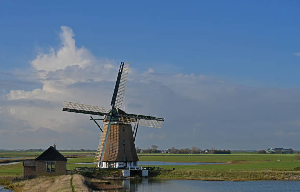 istock Windmill on the Dutch island of Texel 1197639968