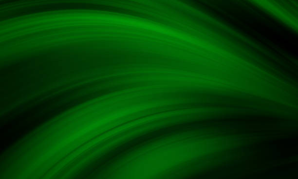 istock Modern green flow poster. Wave Liquid shape in color background. Art design for your design project 1197641386