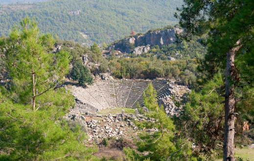 The theater of Ephesus (Efes), Turkey.