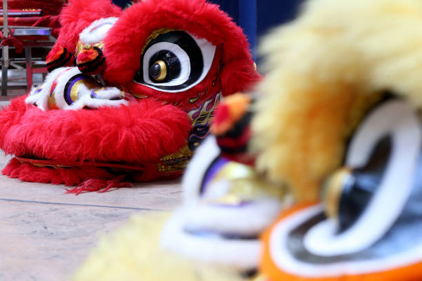istock Chinese New Year - Lion Dance 1197648873