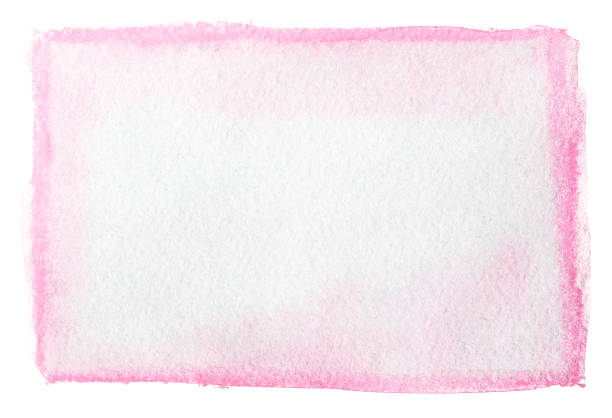 istock texture rectangle watercolor element pink on white background isolated template 1197653918