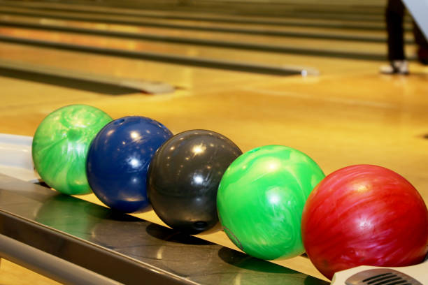istock Detailed view of a bowling lane 1197655147