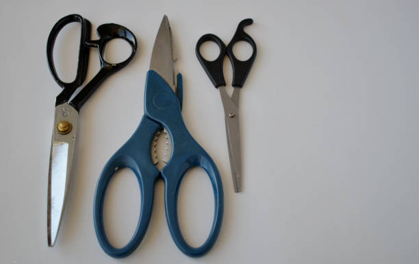istock A set of diverse scissors. 1197657020