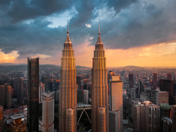 istock Kuala Lumpur city centre sunset 1197657929