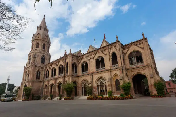 The Government College University, Lahore (colloquially known as GCU) is a public research university located in Lahore, Pakistan.

Established in 1861 as the Government College, it opened its doors in 1864. After being elevated to a university status in 2002, it has advanced into one of the top ten largest institution in the Pakistan with student body of over 12,000. GCU has 32 academic departments, segregated into five faculties. There are five research centers, focused on academic and industrial research and development projects. The university secured its second place in the general category by the Higher Education Commission (Pakistan) (HEC) in 2013. It has the highest graduation rate in the country, with an average of 95.5% annually