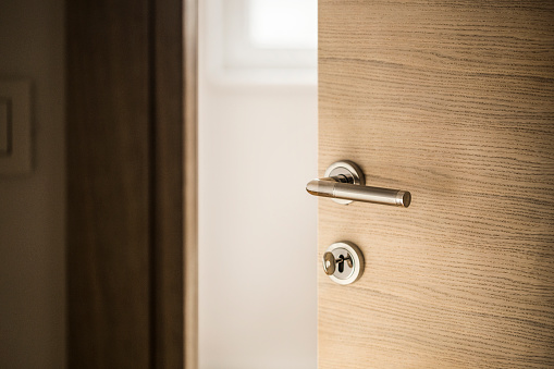 Door handles for cabinet furniture