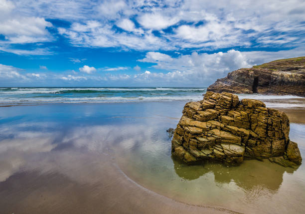 istock The Cathedrals Beach, Ribadeo, Spain 1197670396