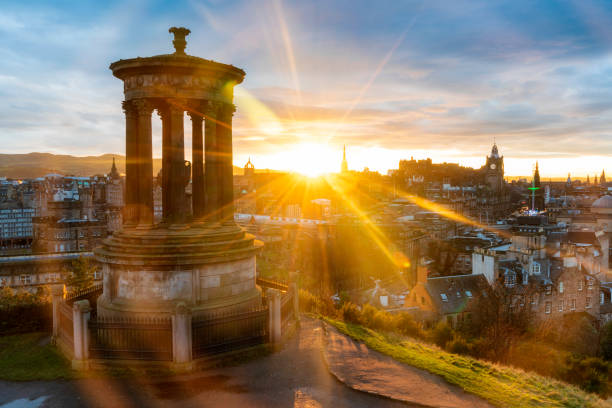 istock Beautiful view of Edinburgh. 1197672186