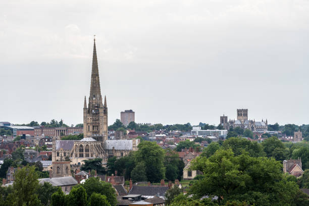 istock Norwich skyline from a nearby hill 1197674169