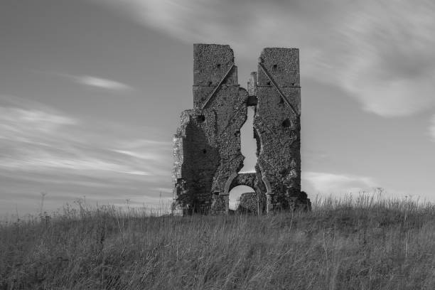 istock Monochrome church ruins 1197674244