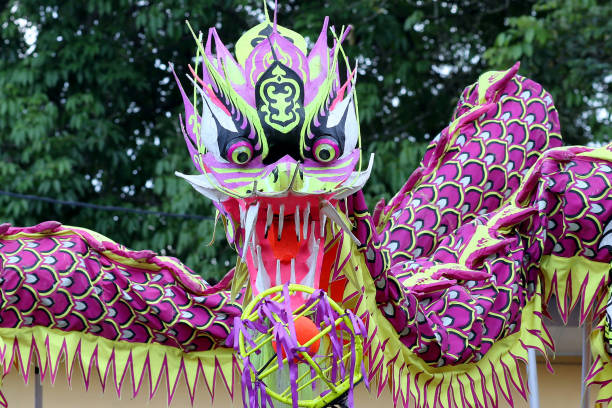 istock Chinese New Year - Dragon Dance 1197674435
