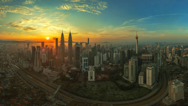 istock Sunrise over Kuala Lumpur. 1197675696