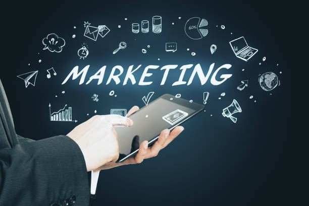 istock smartphone with marketing sketch 1197677936