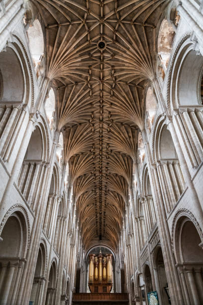 istock Inside Norwich Cathedral in East England 1197678123