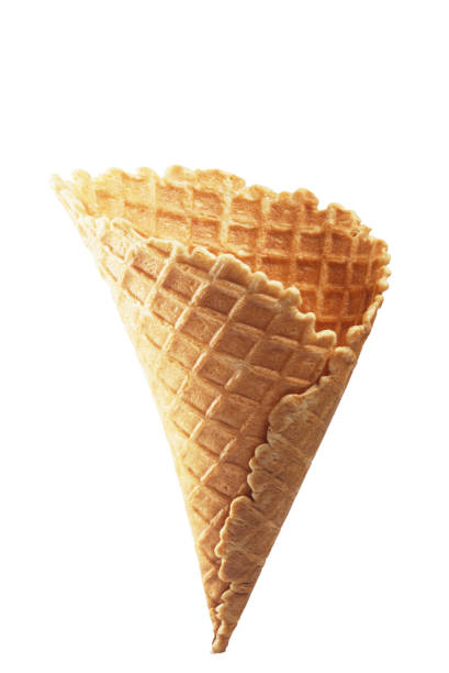 istock waffle cone tasty one in isolation 1197680114