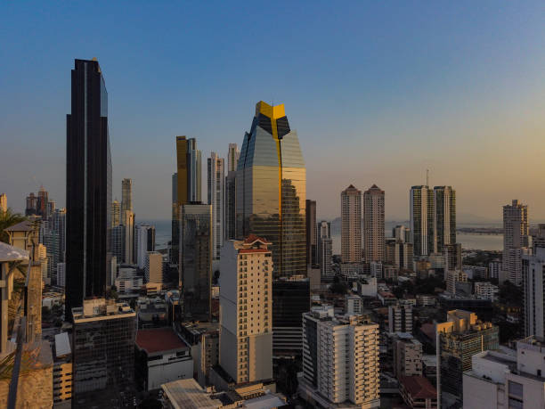 istock panama city at dawn, panama 1197681177