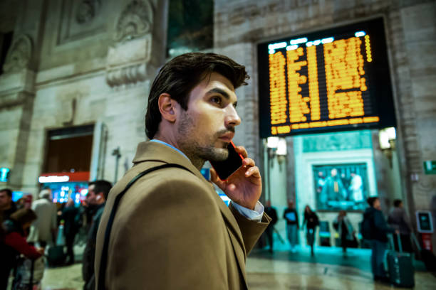 istock Businessman traveling 1197683401