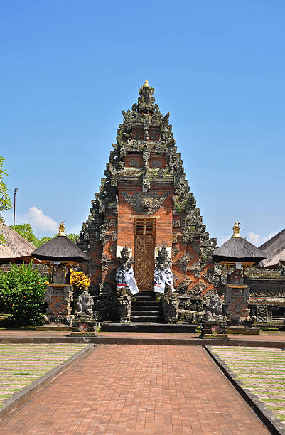istock Traditional architecture of temples. Bali 119768359
