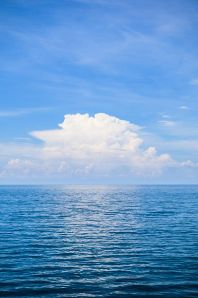 istock blue sea sunny day with cloud blue sky , nature background 1197686859