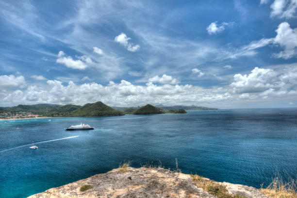 istock Ocean from Pigeon Island 1197689337