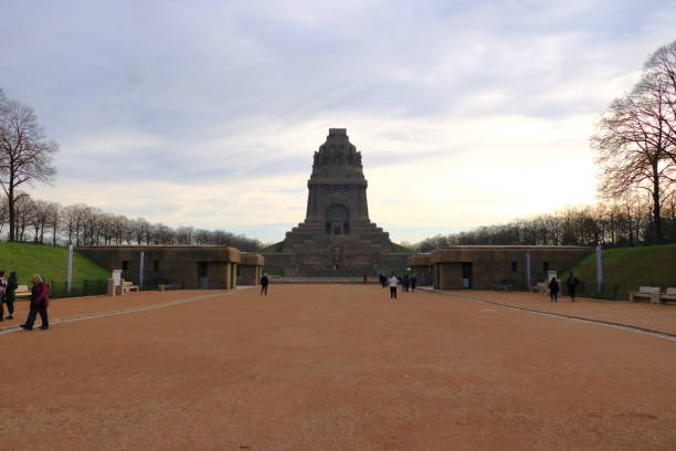 istock Battle of nations monument in Leipzig, Germany 1197691227