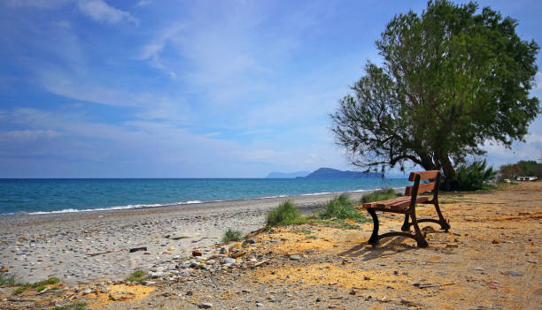 istock Scenery of Maleme beach on Crete, Greece 1197700661