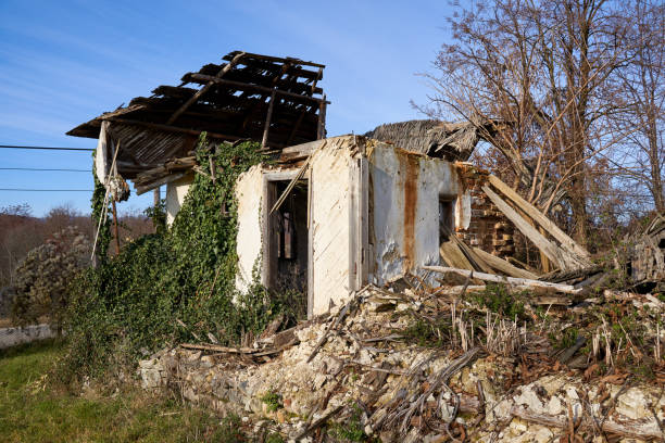 istock Ruined house in the countryside 1197700776