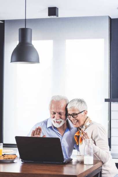 istock Senior couple in kitchen 1197703966