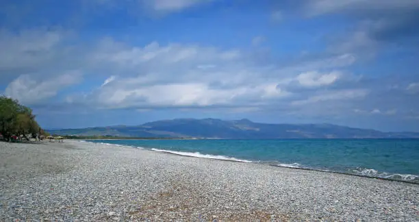 Photo of Scenery of Maleme beach on Crete, Greece