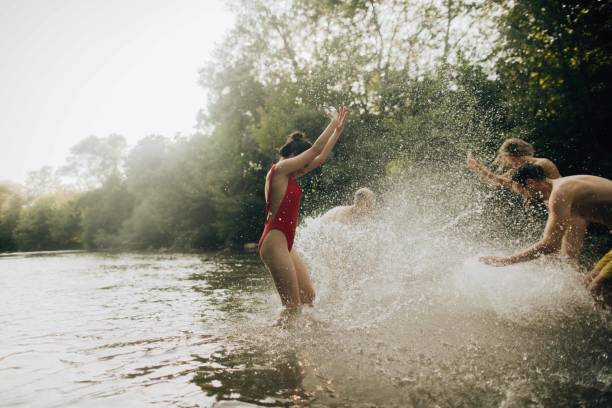 istock Hot summer days on the river 1197709060