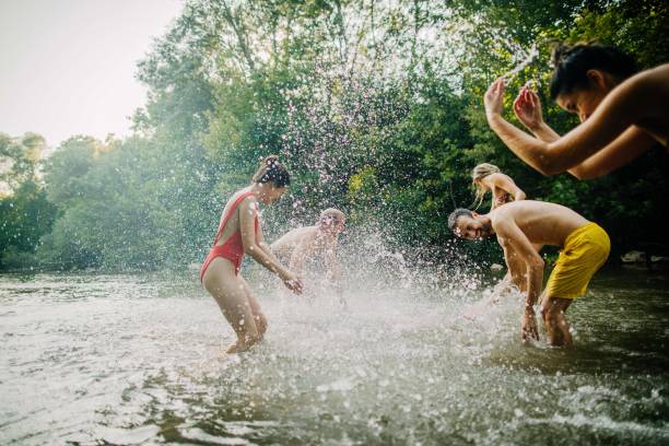 istock Hot summer days on the river 1197709066