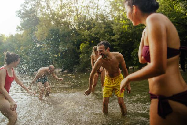 istock Hot summer days on the river 1197709082