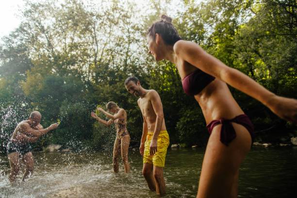istock Hot summer days on the river 1197709092