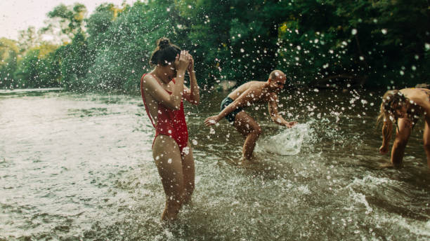 istock Hot summer days on the river 1197709149