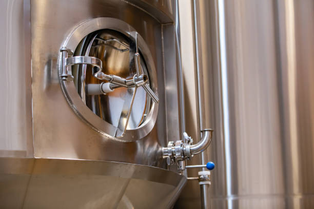 istock tank, vessel closed manway, manhole 1197709816