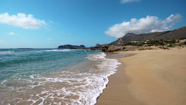 istock Beautiful Falassarna beach on Crete, Greece 1197709899