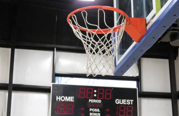 istock basketball net and backboard, scoreboard 1197722212