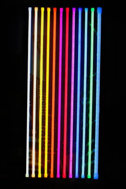 Photo of Colorful glowing sticks