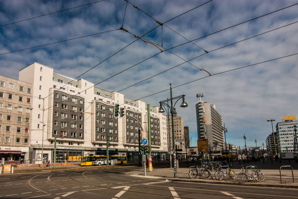 istock Street near Alexanderplatz 1197725104