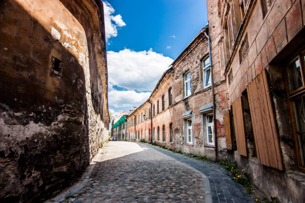 istock Old narrow street in Vilnius 1197726707